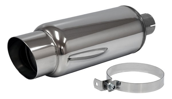 einddemper SPRINT JAP rond 140 L=400 2,5 inch (63,5mm) Simons RV