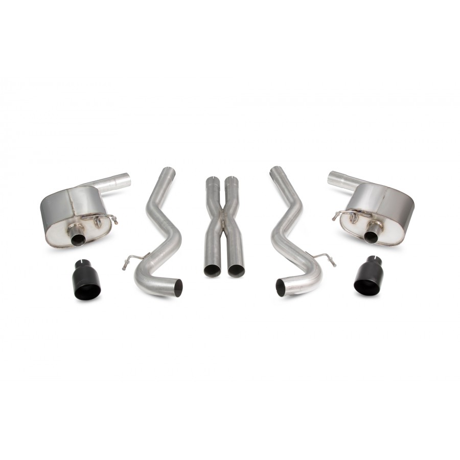 Scorpion uitaat Ford Mustang 5.0 V8 GT Zwart keramiek