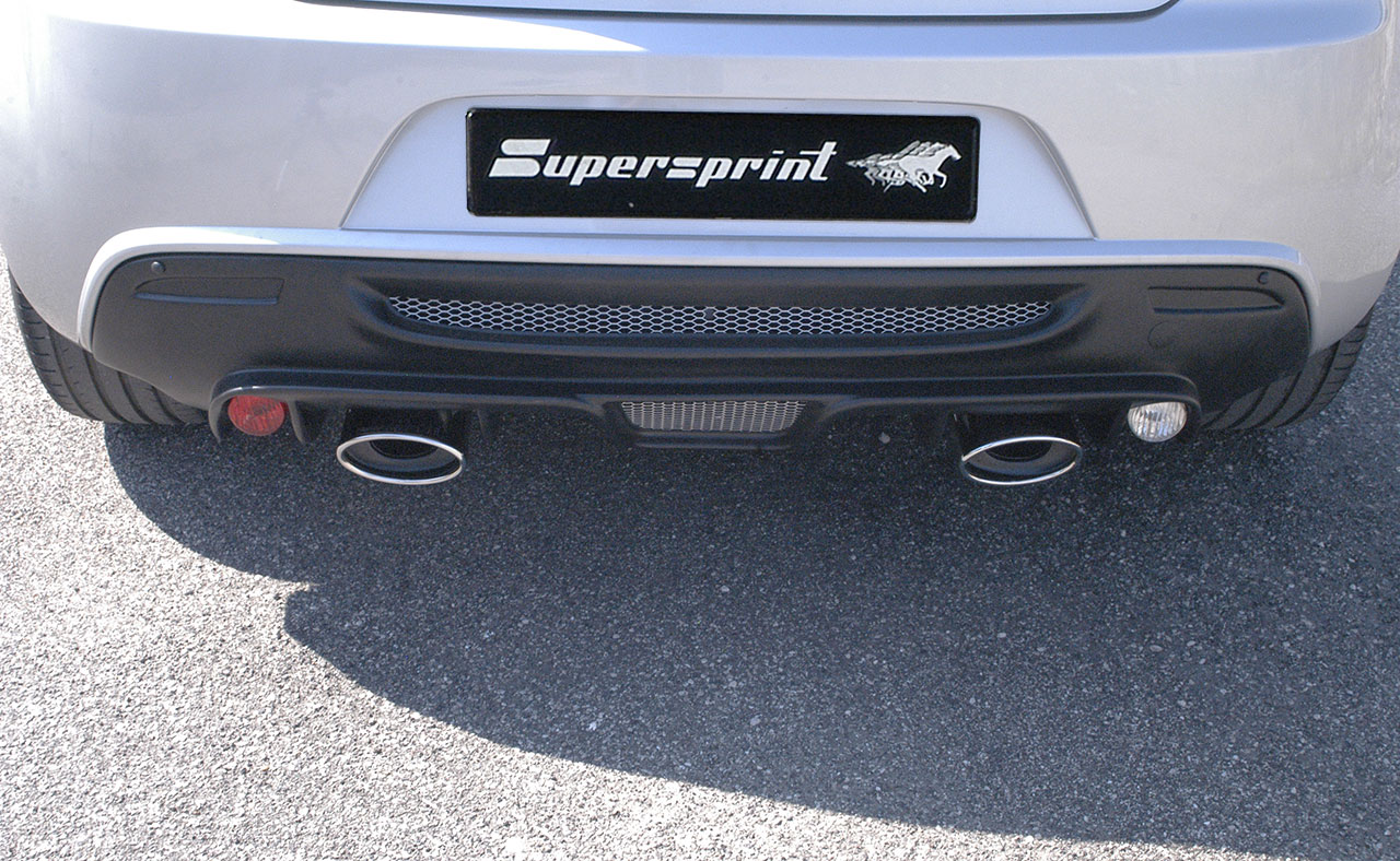 ALFA ROMEO MiTo 1.4i T MultiAir (135 Hp) 2009 -> 2014 Rear exhaust Right - Left 145x95