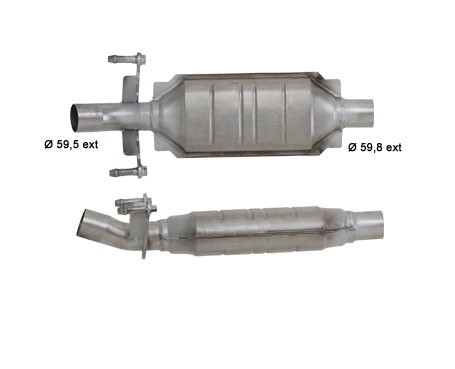 VW LT 28/35 2461 cc 80 Kw / 109 cv ANJ Magnaflow CAT Bouwjaar: 9