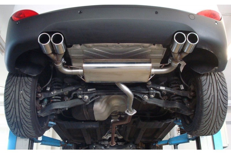 Einddemper Hyundai IX35 1,7d Duplex 2x80 rond
