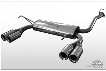 Honda Prelude IV BB9 Einddemper dwars Uitgang rechts/links - 2x8