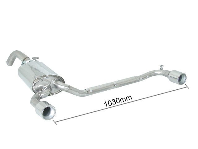 VW Golf IV Einddemper Ragazzon
