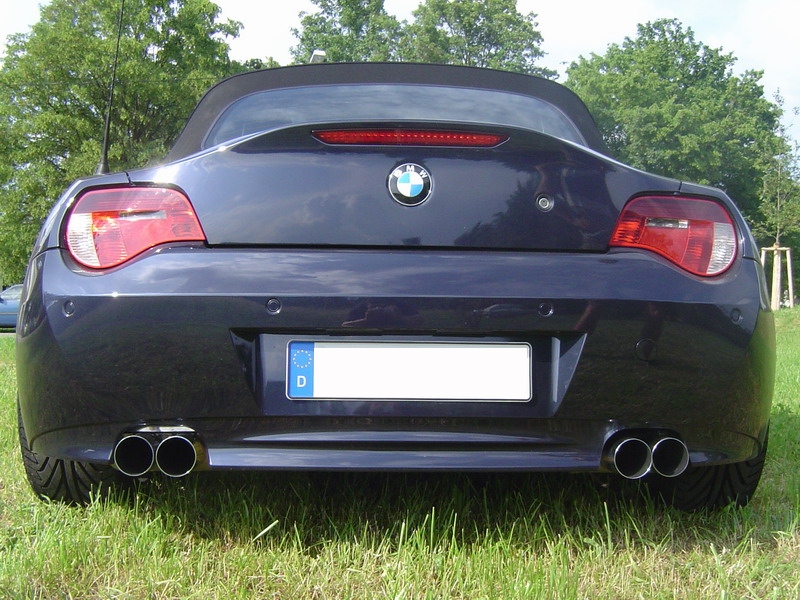 Rear Muffler BMW Z4 Coupe Exhaust Systems