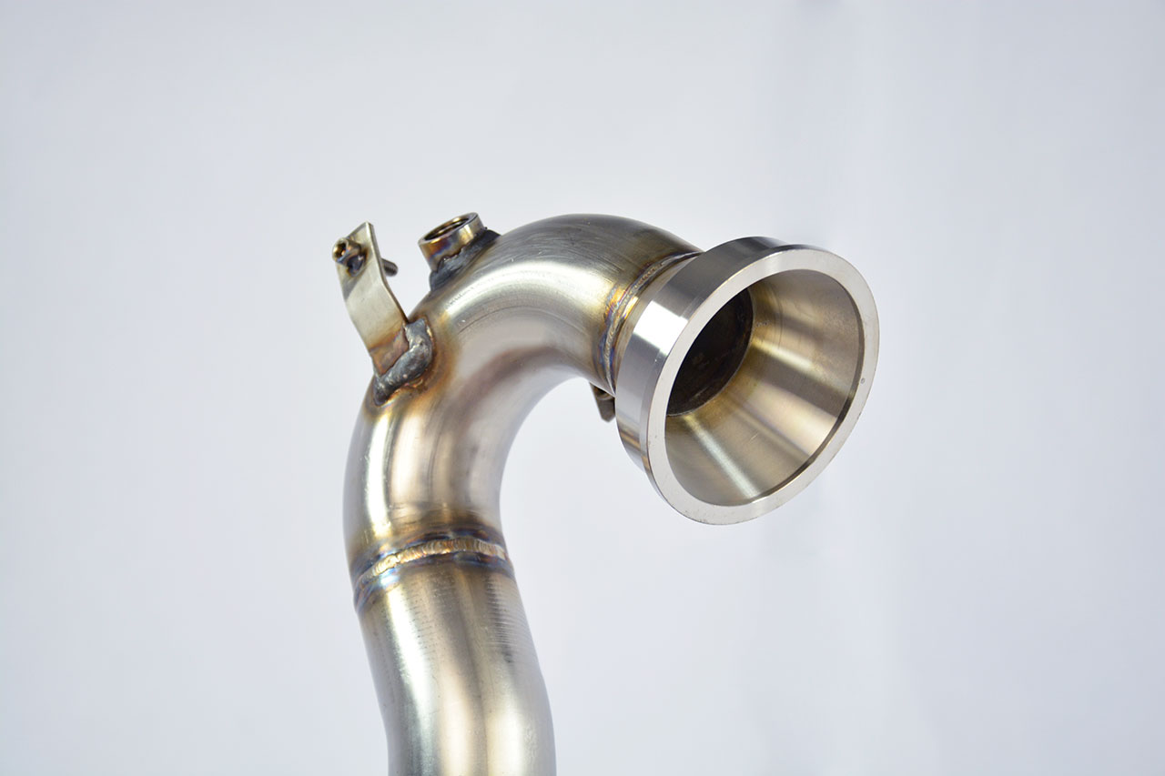 695 ABARTH 1.4T "Biposto" (190 Hp) 2014 Turbo downpipe kit (Replaces catalytic converter) (Automated