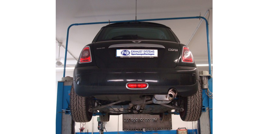 Mini Cooper R56 Einddemper - 1x100 Typ 14 FOX
