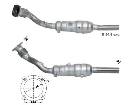 VW GOLF IV 1.8i 20V Turbo 1781 cc 132 Kw / 180 cv AUQ Magnaflow