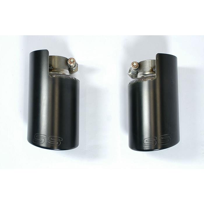500 ABARTH 1.4T Multiair "Mod. USA" (160 Hp) 2011 Endpipe kit Right O100 - Left O100 "Black"