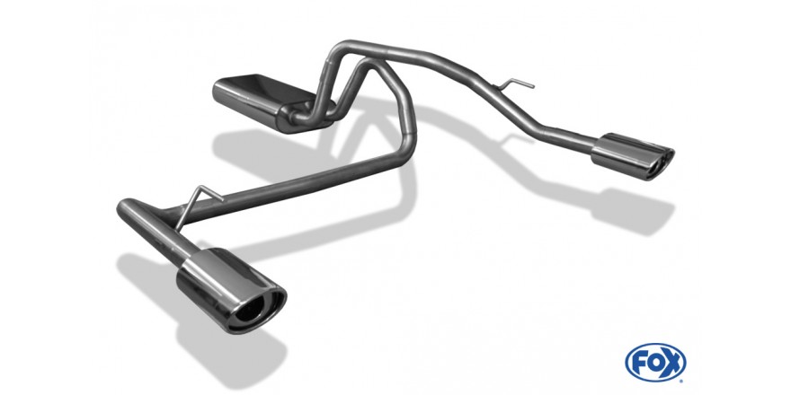 Jeep Grand Cherokee Typ WJ/WG Einddemper Uitgang rechts/links -