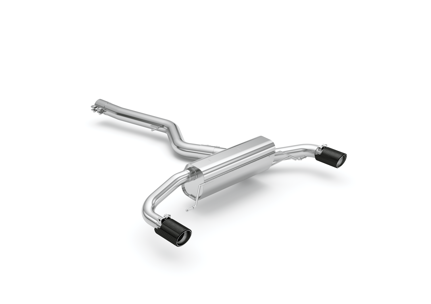 Rear Muffler BMW 3 Series Sedan Exhaust Systems