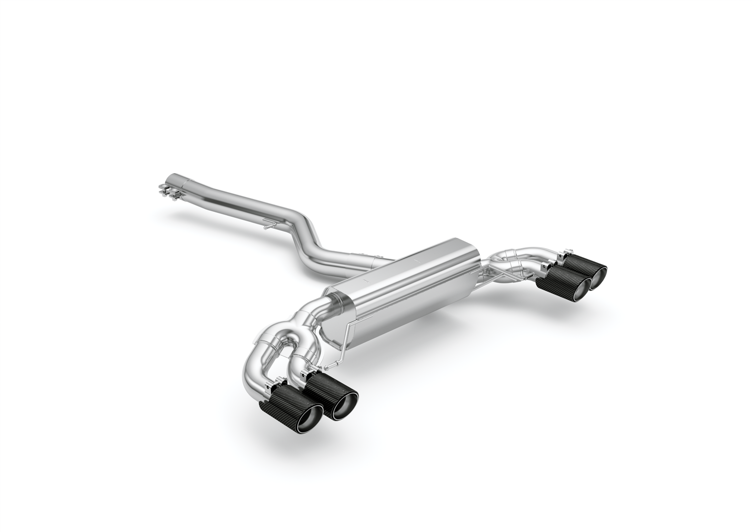 Rear Muffler BMW 3 Series Sedan Exhaust Systems