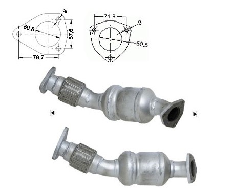 Audi A4 Quattro 1.9TDi 1896 cc 74 Kw / 100 cv AVB Magnaflow CAT