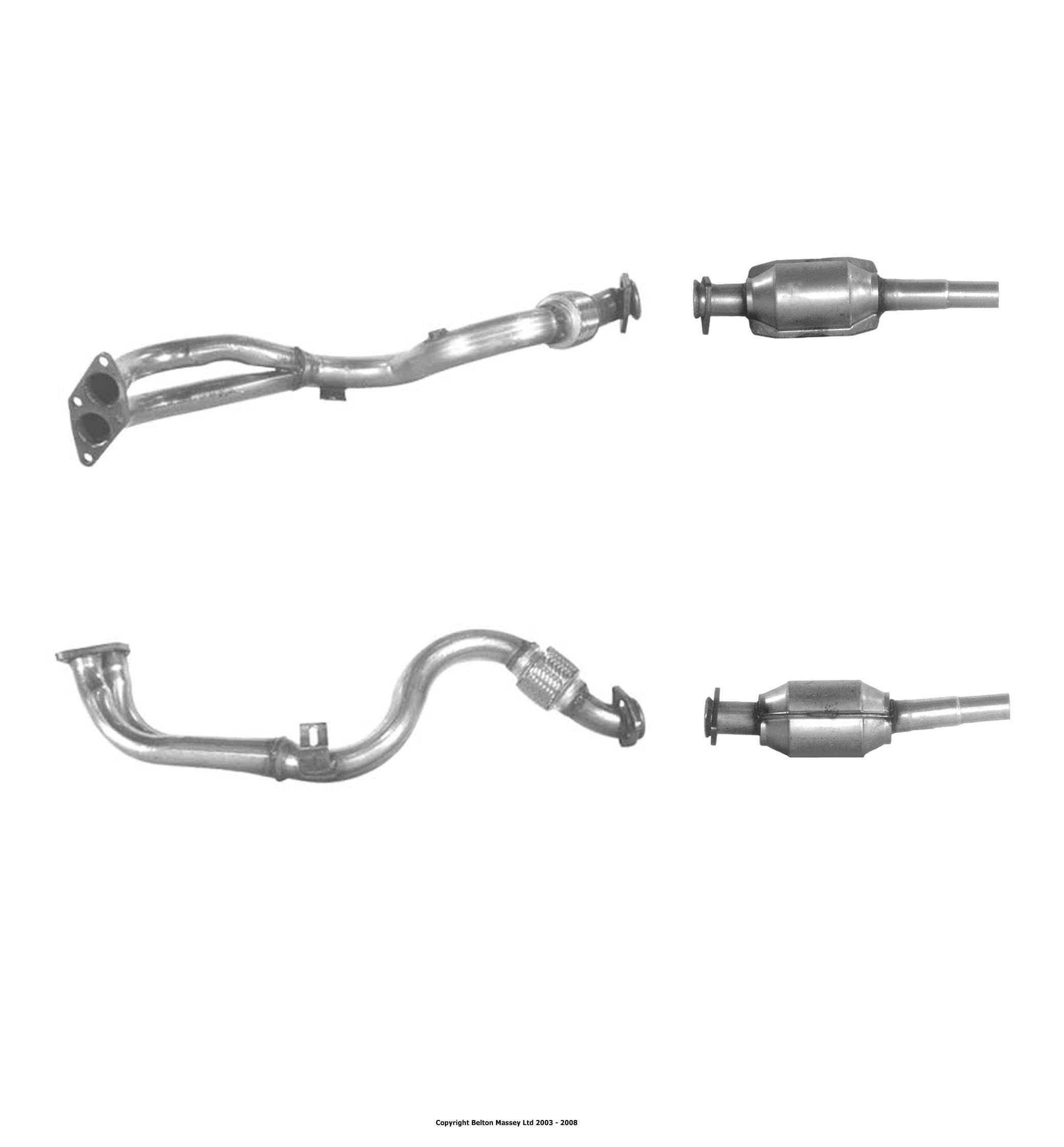 VW GOLF 1.6 III AEE & AEA eng (F/p&cat) Magnaflow CAT Bouwjaar: