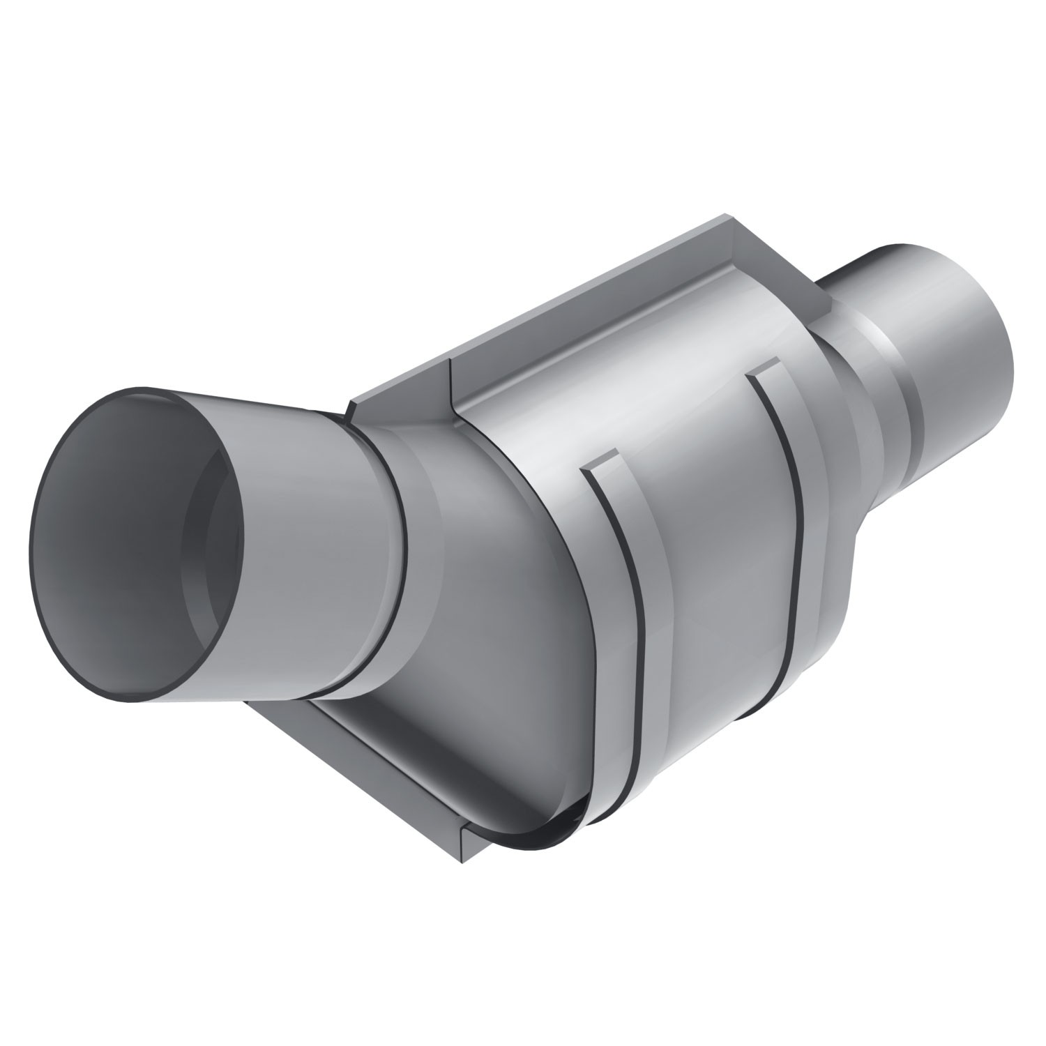 Catalysator Catalysator univ 2.50 Angled Inlet OEM Magnaflow Uni