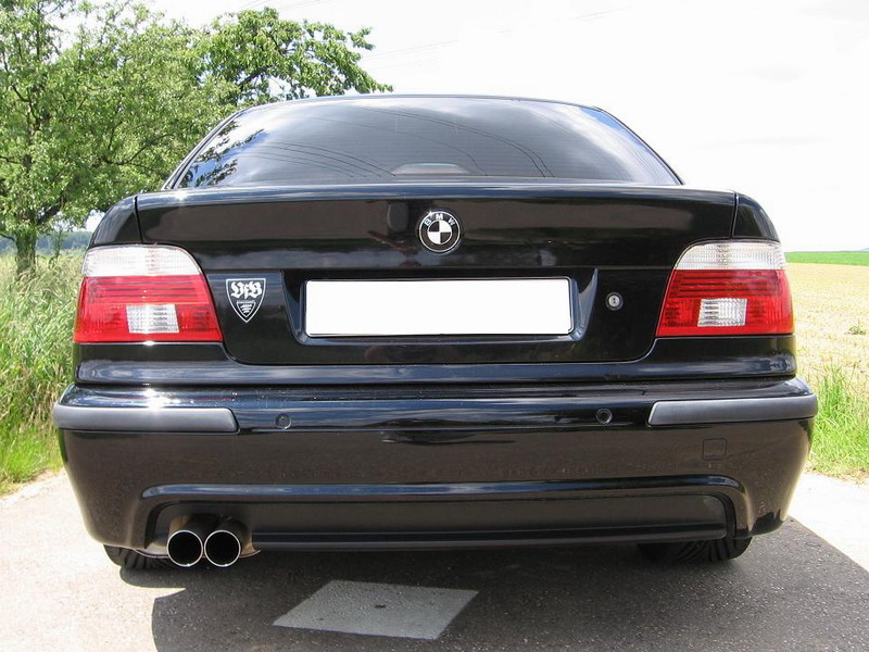 Rear Muffler BMW 5 Series Sedan Exhaust Systems