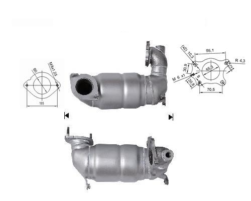 Renault MASTER 2.5TD DCI DPF 2464 cc 107 Kw / 146 cv G9U Magnafl