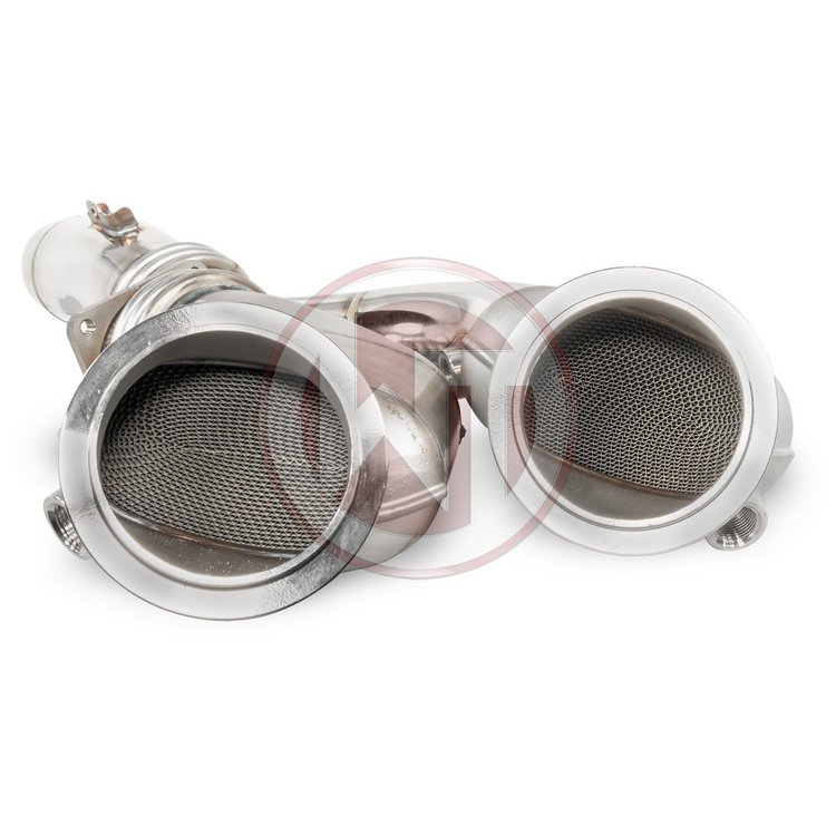 BMW M4 F82/83 met roetfilter Wagner Downpipe kit incl. 1x 200CPI sportkat.