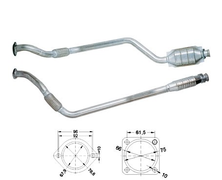 Mercedes E300TD 2996 cc 108 Kw / 147 cv W124 Magnaflow CAT Bouwj
