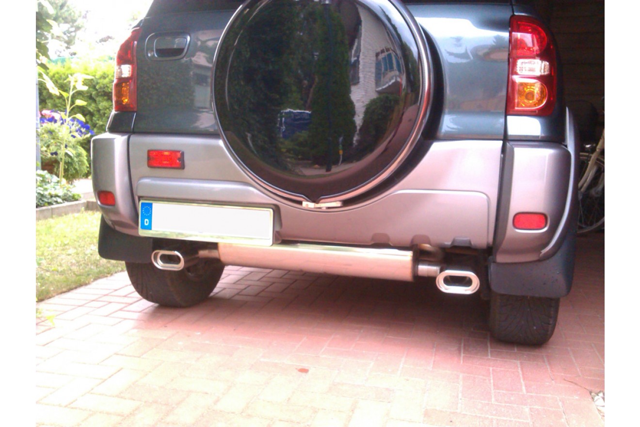 Toyota RAV 4 II - 3-drs Einddemper Uitgang rechts/links - 135x80