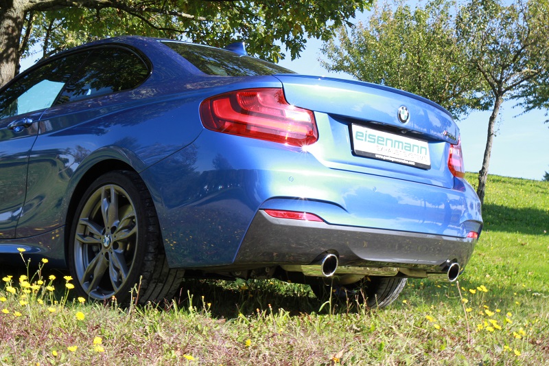 Rear Muffler BMW 2 Series Convertible Exhaust Systems