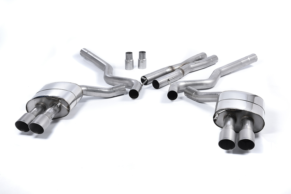 Ford Mustang 5.0 V8 GT (Fastback) Dual Outlet Non Resonated (Luider)