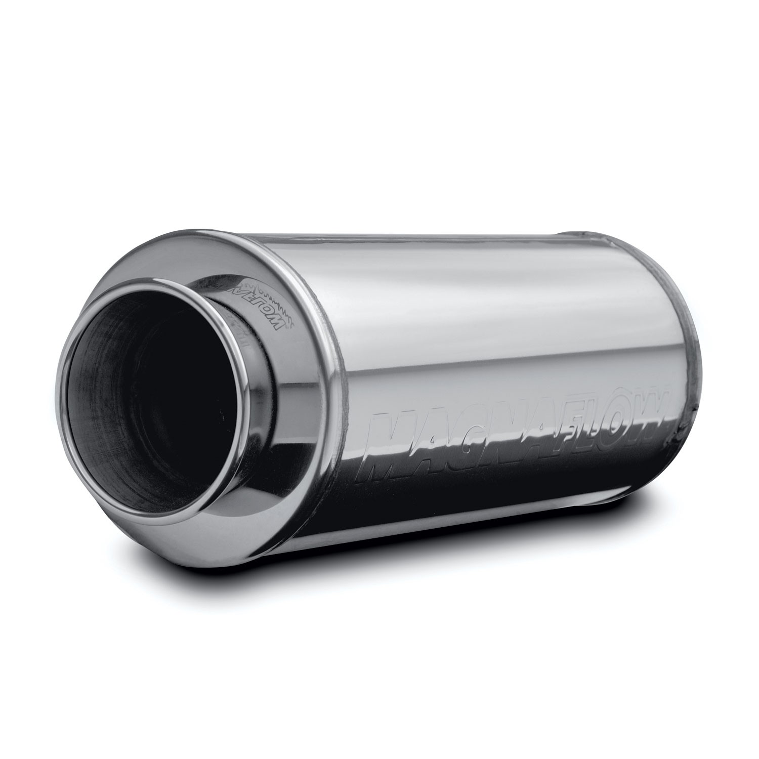 Muffler W/Tip Mag SS 14X6X6 2.25/4. Magnaflow Demper