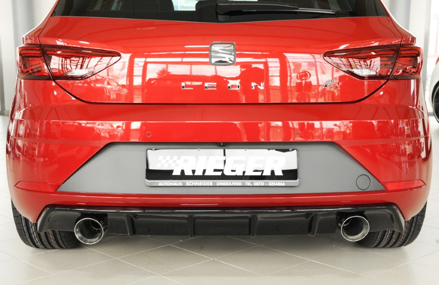 Uitlaatsysteem Seat Leon 5F (FR) 1.2/1.4 L TSI Rieger