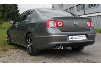 VW Passat 3C/ 3C CC - 4 Motion Einddemper - 2x80 Typ 13 FOX