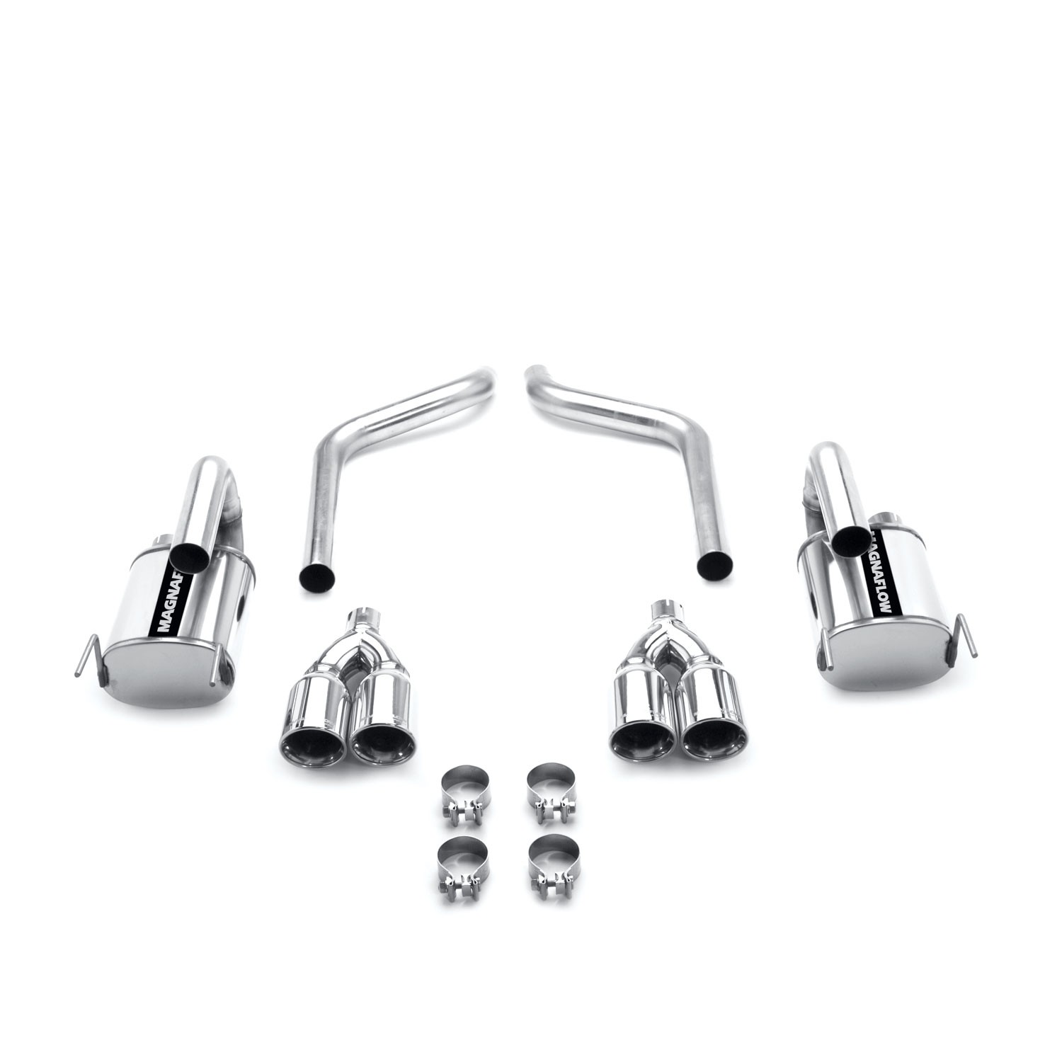 Chevrolet Cat-Back 05- C6 Corvette rear sys Magnaflow Cat-Back