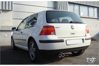VW Golf IV Einddemper - 2x76 Typ 13 FOX