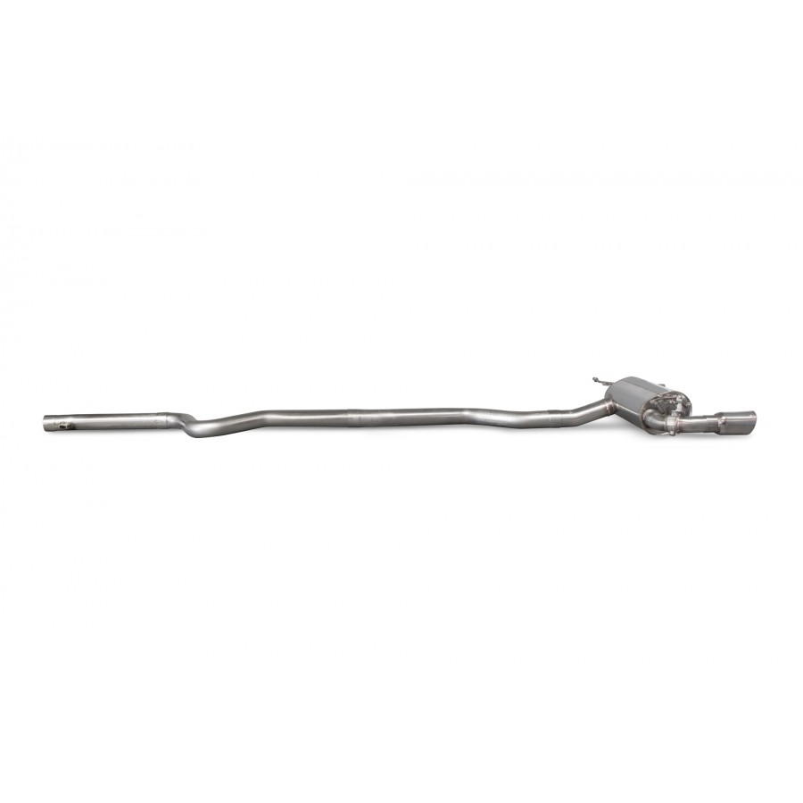 BMW 2 Series F22/23 M240i Non-GPF Model Non-res cat-back system with electronic valves Scorpion