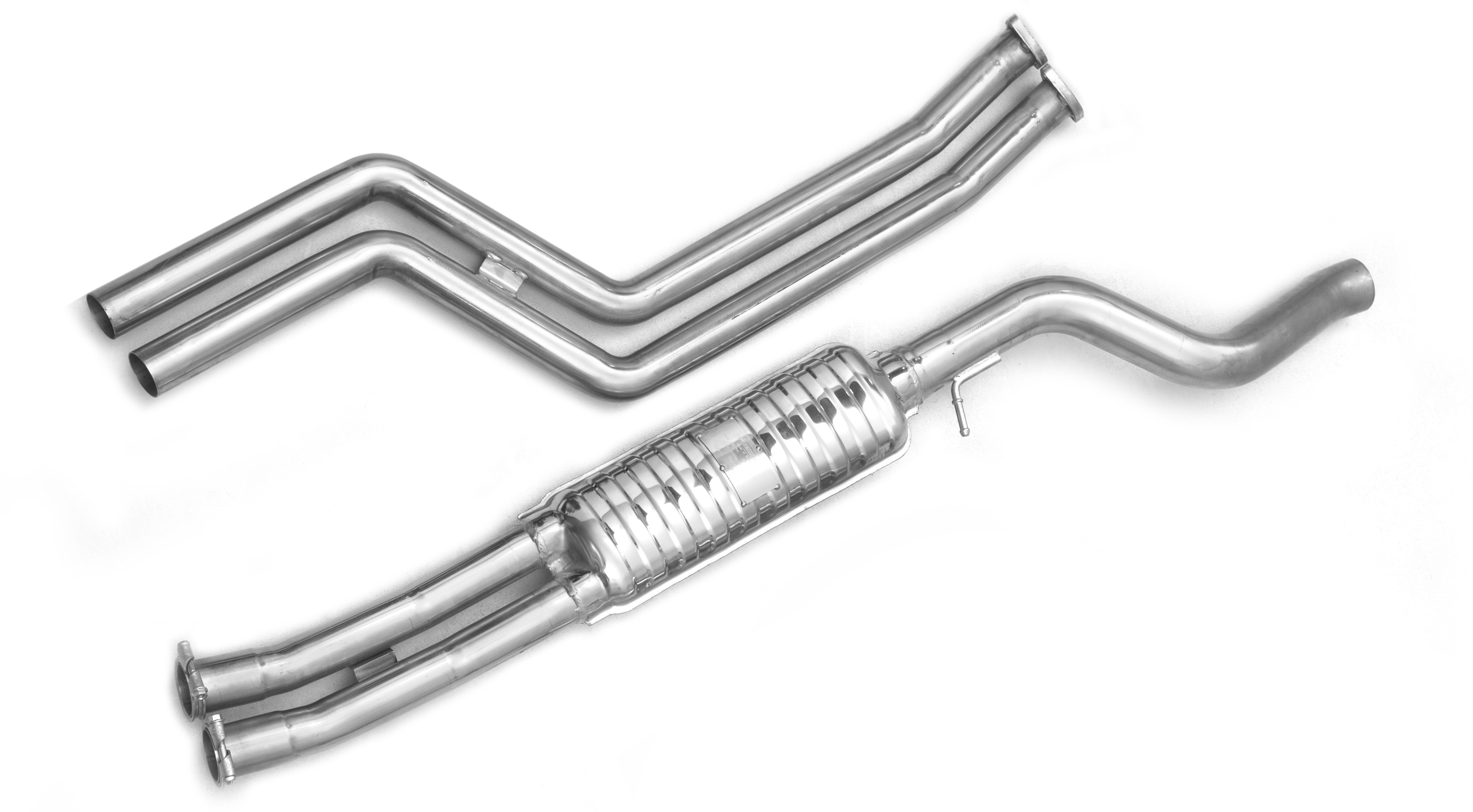 Centerpipe Resonated BMW 3 Series Sedan Exhaust Systems