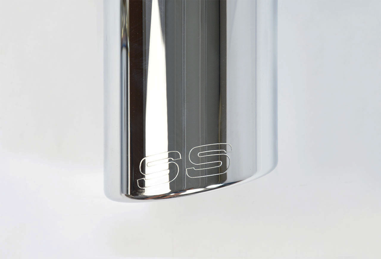 Endpipe kit Right O100 - Left O100 for Performance sport exhaust for 500 ABARTH 1.4T Assetto Corse (