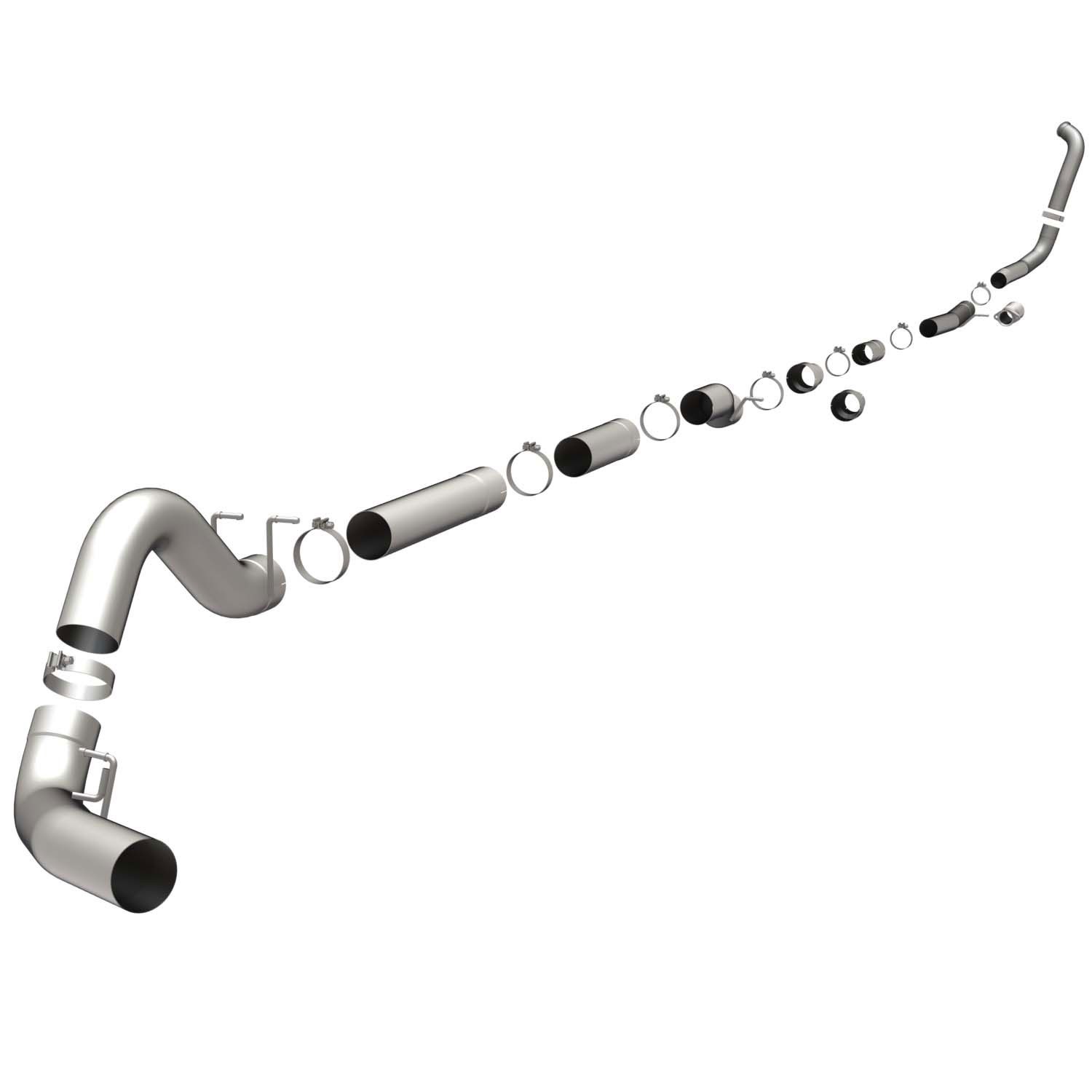 Ford SYS TB 03-07 Ford Diesel 6.0L Magnaflow Cat-BackDA