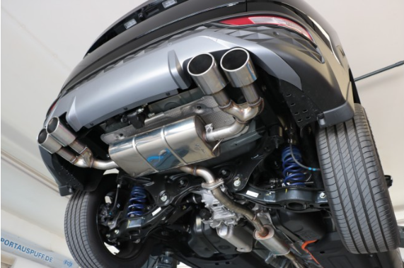 Hyundai Tucson NX4E final silencer right/left - 2x115x85 type 32