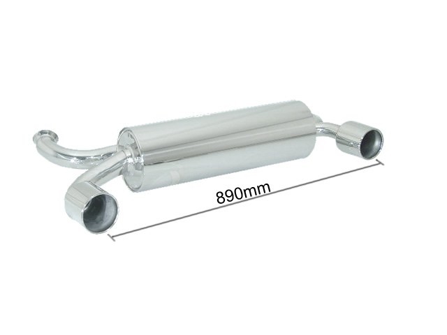 Peugeot 206 Einddemper Ragazzon