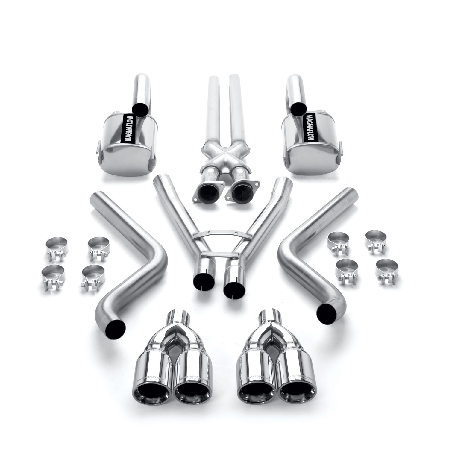 Chevrolet System 2005 Corvette C6 Magnaflow Cat-Back