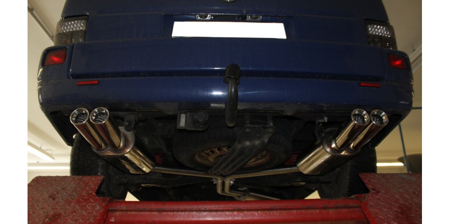 VW Bus T4 Einddemper rechts/links - 2x80 Typ 13 rechts/links FOX