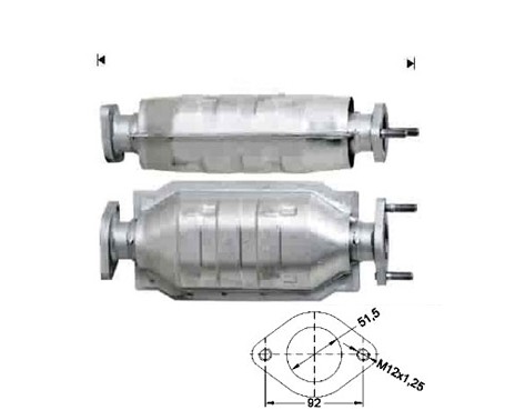 Mitsubishi SPACE STAR 1.3i 1299 cc 60 Kw / 82 cv 4G13 Magnaflow