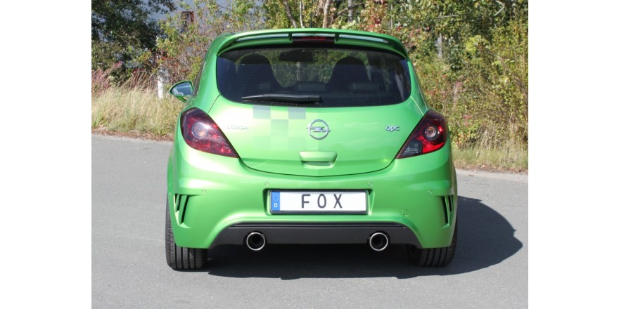 Opel Corsa D NRE Einddemper dwars Uitgang rechts/links - 1x100 T