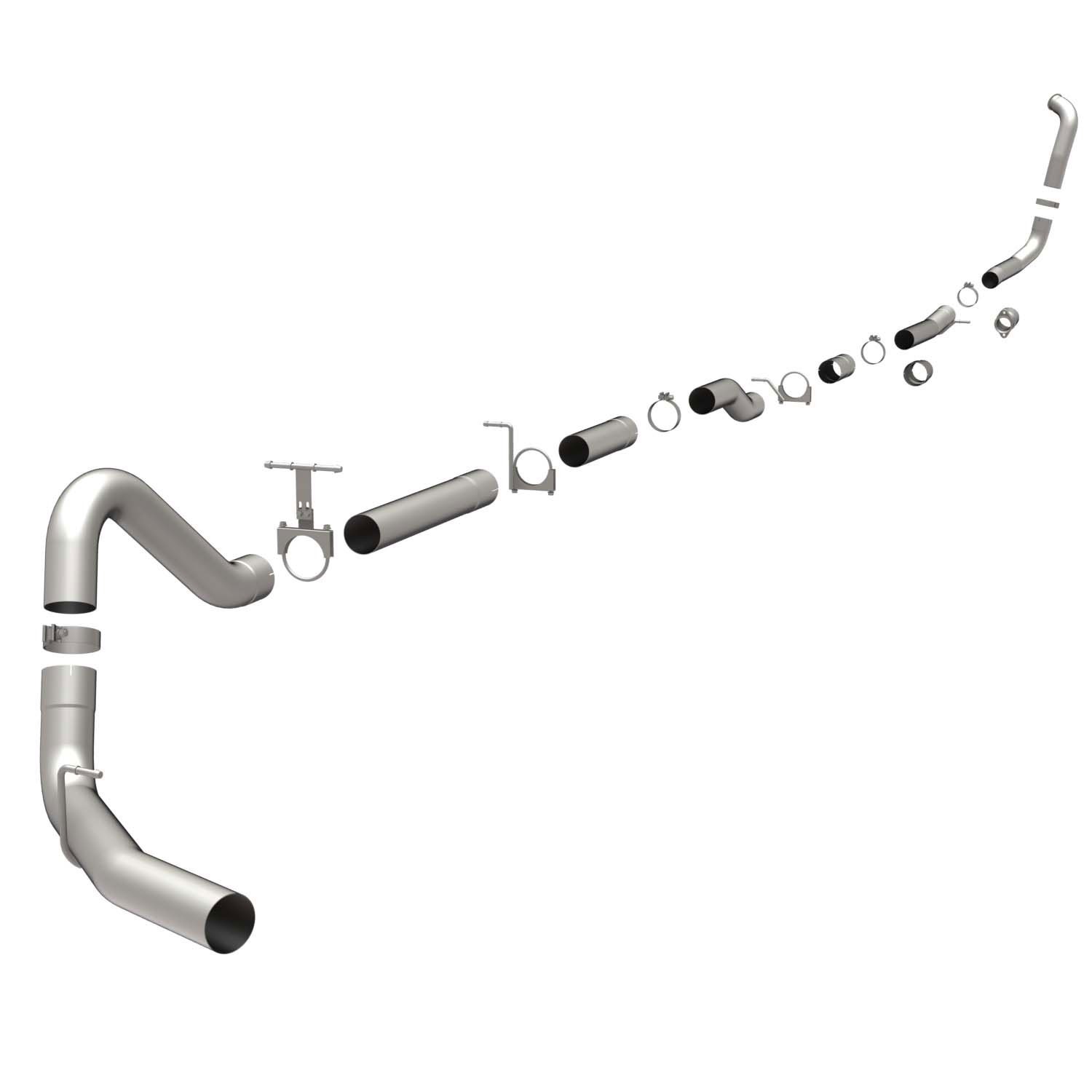 Ford SYS TB 03-07 Ford Diesel 6.0L Magnaflow Cat-BackDA