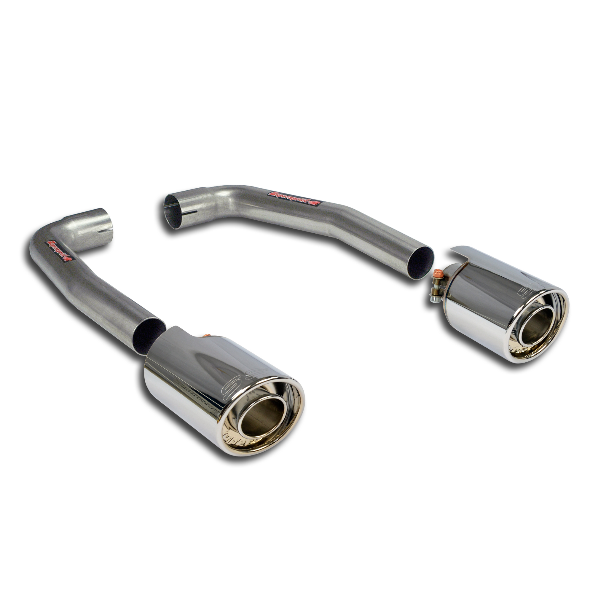 ALFA ROMEO GIULIETTA QV 1750 TBi (240 Hp) 2014 Endpipe kit "Backfire" Right O100 - Left O100