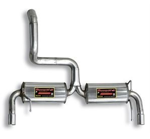500 ABARTH kit SS 1.4T (160 pk) 08 -> Supersprint Rear exhaust R