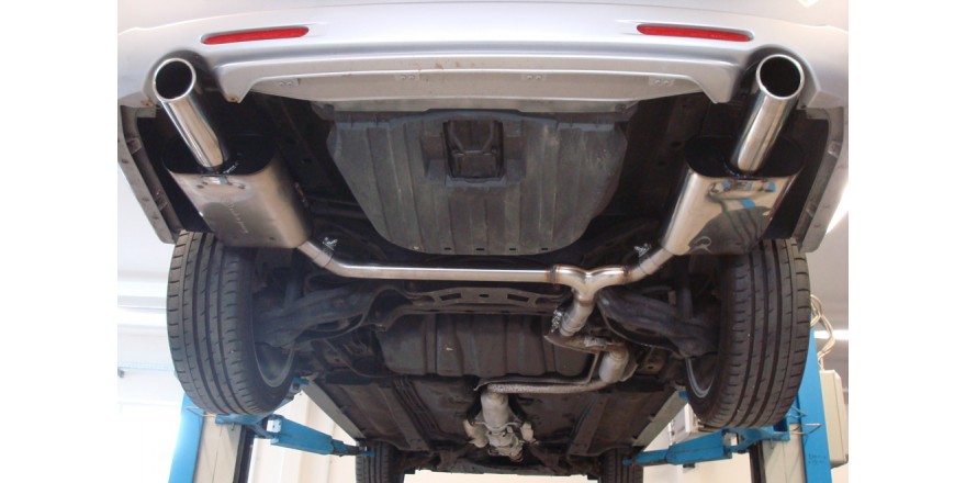 Honda Accord VIII Typ CM1 Tourer Einddemper Uitgang rechts/links