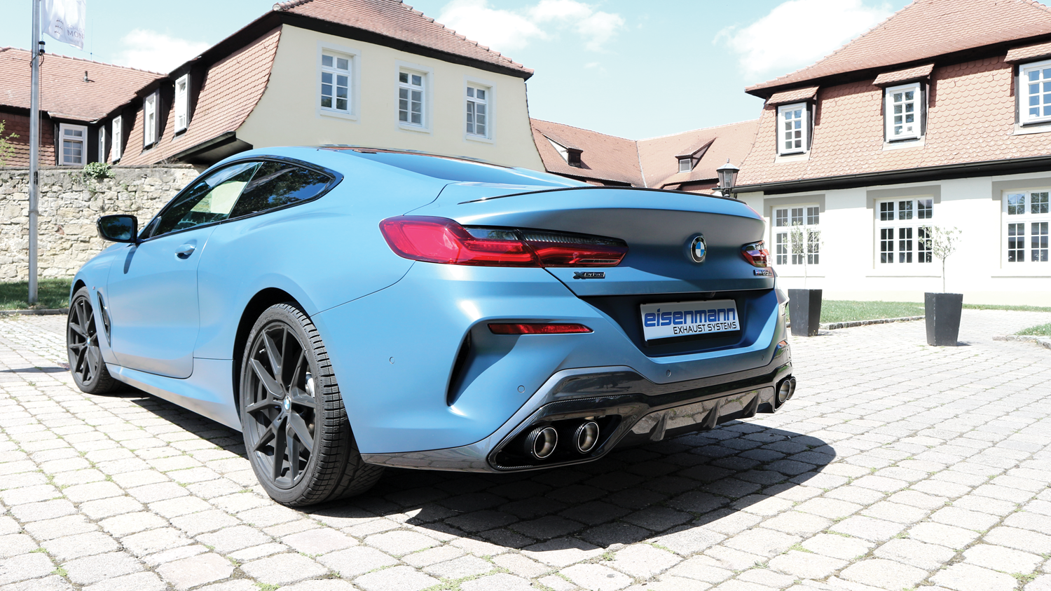 Rear Muffler BMW 8 Series Convertible Exhaust Systems