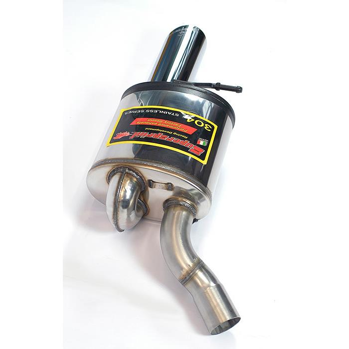 AUDI A6 C7 4G (Sedan + Avant) 2.8 FSI V6 (204 Hp) 2011 -> 2014 ("Cat.- Back" system) Rear exhaust Ri