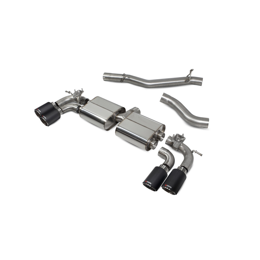 Cupra Ateca GPF Model Non-resonated gpf-back system with valves Scorpion