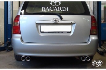 Toyota Corolla E12 Combi Einddemper Uitgang rechts/links - 2x80
