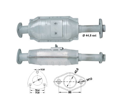 Suzuki VITARA 1.6i 16V 1590 cc 70 Kw / 95 cv G16A Magnaflow CAT