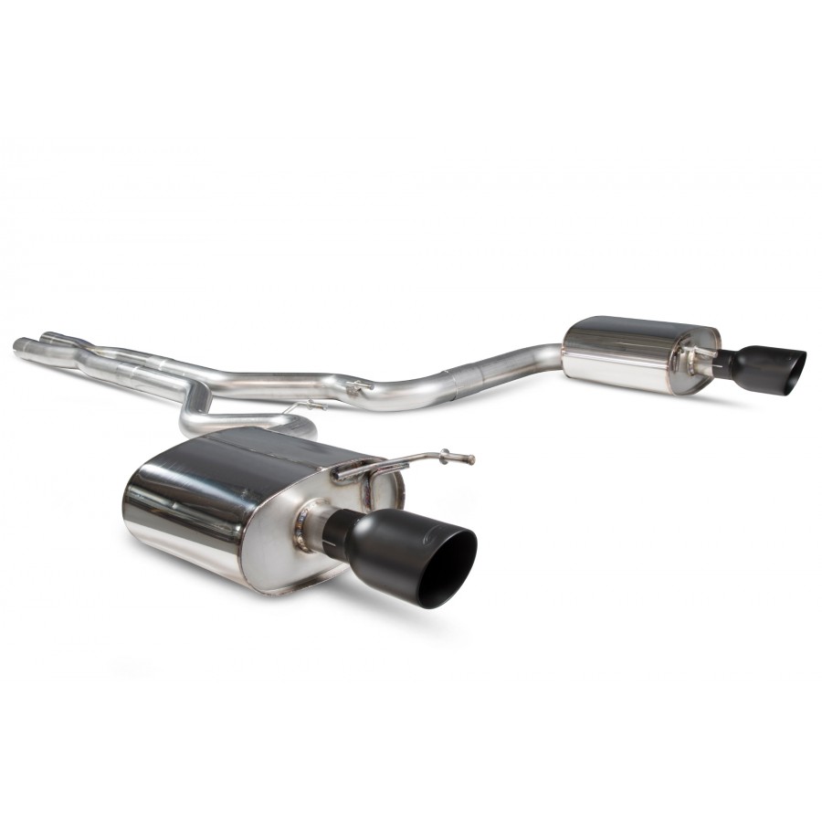 Scorpion uitaat Ford Mustang 5.0 V8 GT Zwart keramiek